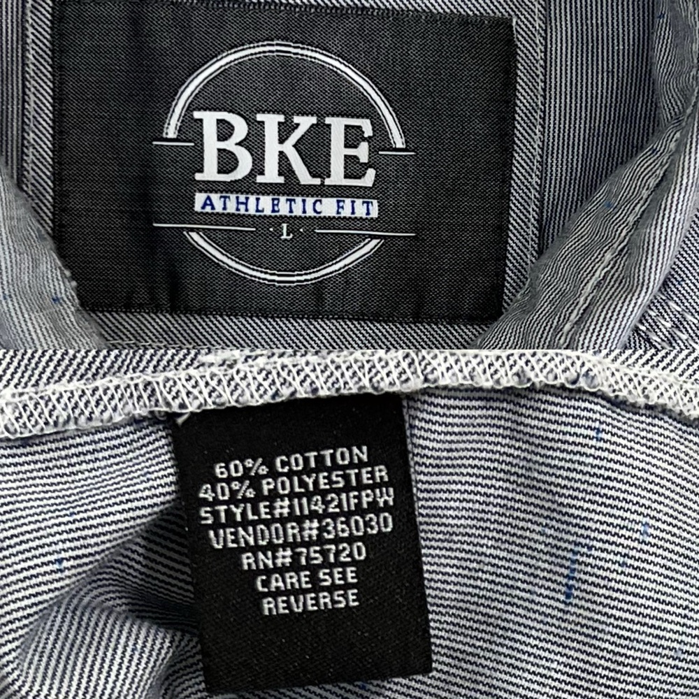 Buckle Men’s Athletic Fit Button Down Shirt - Picture 6 of 8